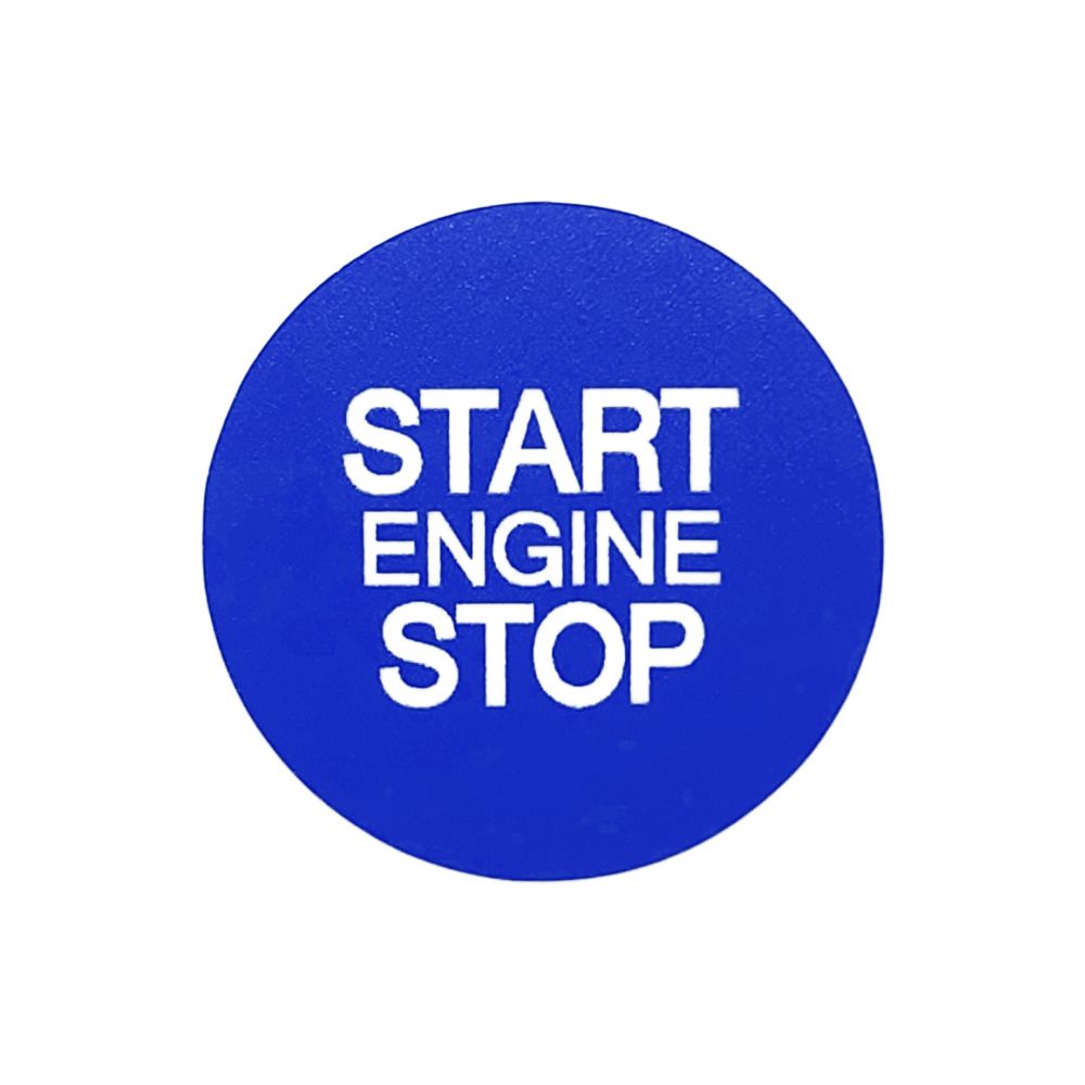 Adesivi Start Engine per Alfa Romeo Giulia Stelvio e Tonale, 2 Pezzi - immagine 3