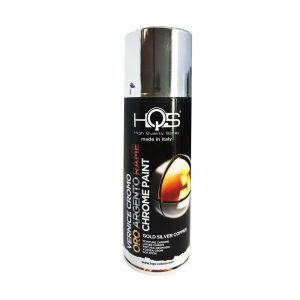 Vernice Spray HQS Speciale Argento Cromato 400 ml per Auto