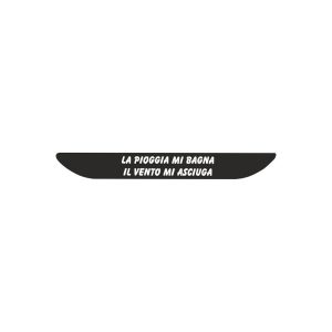 Frasi Adesive Slang Motociclista per Portatarga Moto