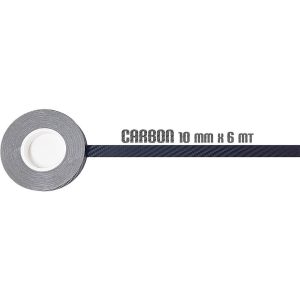 Stripes Strisce Adesive per Auto Carbonio 10 mm x 6 mt