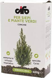 Cifo concime per siepi e piante verdi da 600g