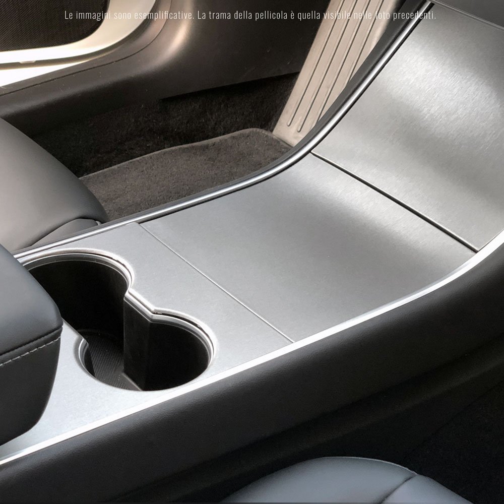 Pellicola Adesiva per Wrapping Alu Light Brushed - immagine 6