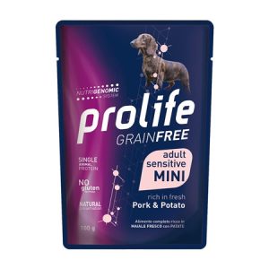 Prolife-Umido Wet Sensitive Mini Pork e Potato