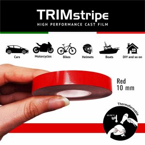Trim Stripe Strisce Adesive per Auto, Rosso